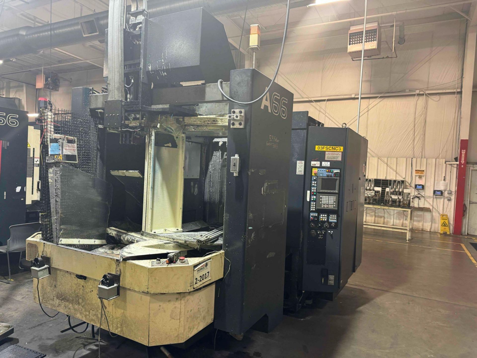 2001 MAKINO A66 HIGH SPEED CNC HORIZONTAL MACHINING CENTER (PARTS MACHINE) - Image 3