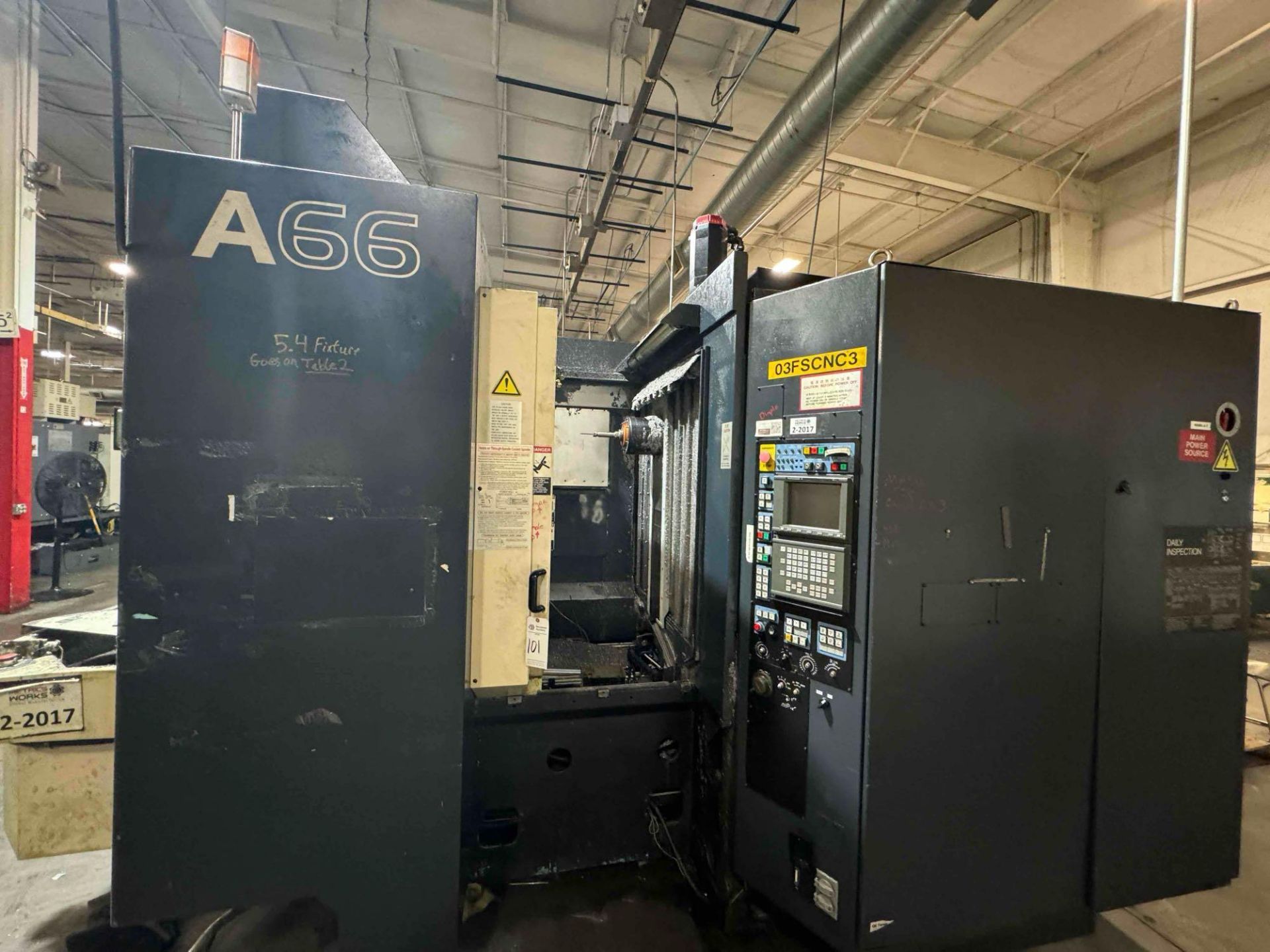 2001 MAKINO A66 HIGH SPEED CNC HORIZONTAL MACHINING CENTER (PARTS MACHINE) - Image 12