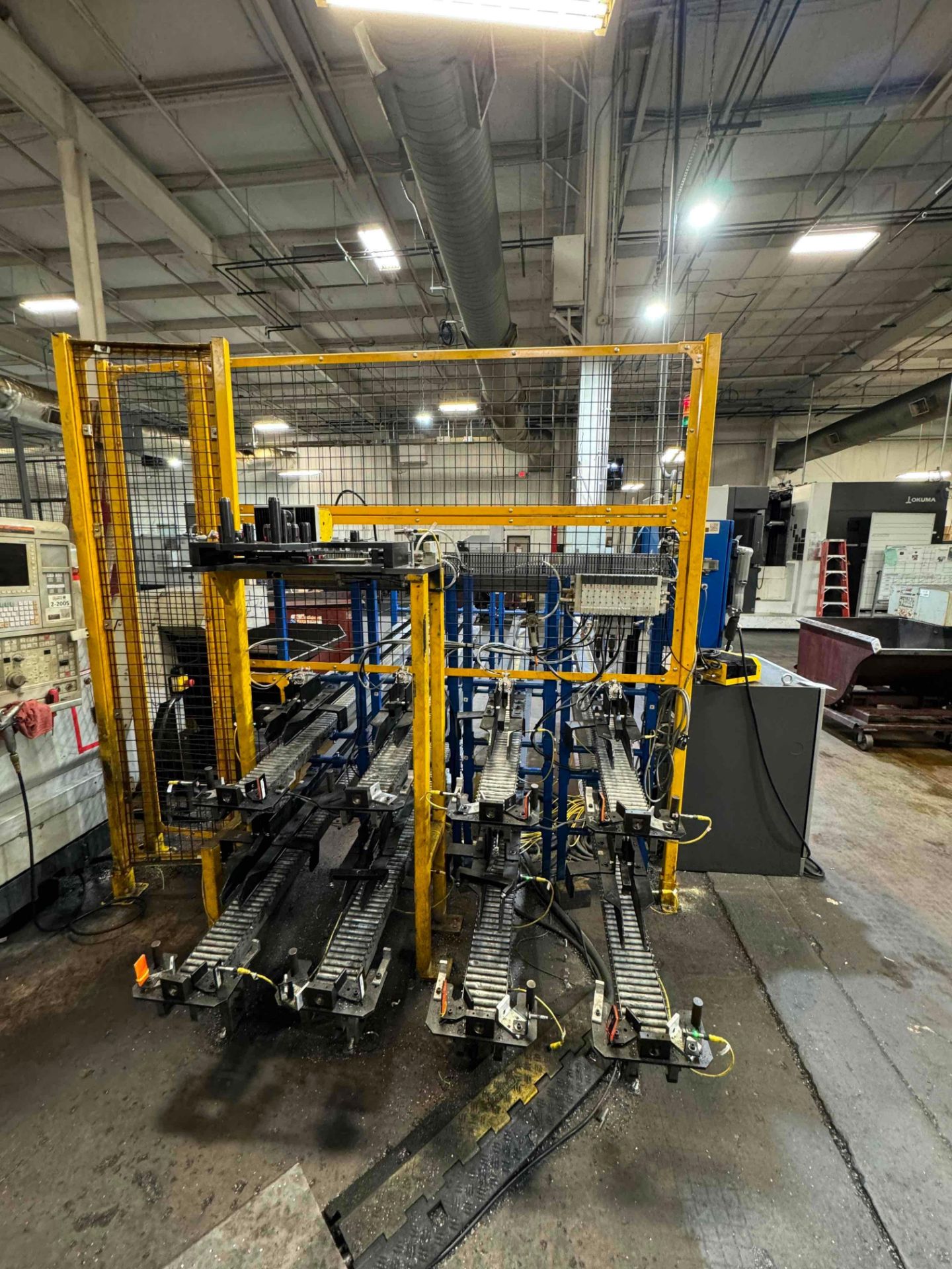 YASKAWA MOTOMAN, MH-50 II, ROBOTIC PARTS LOADING SYSTEM WITH DX200 CONTROL - Image 7