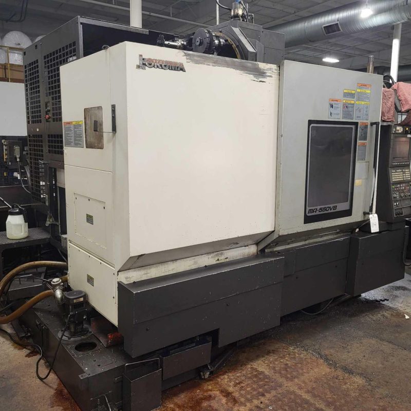 2014 OKUMA MA-550VB CNC VERTICAL MACHINING CENTER