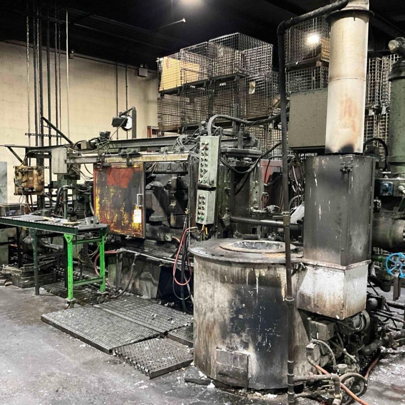 1969 400 TON LESTER COLD CHAMBER DIE CAST MACHINE