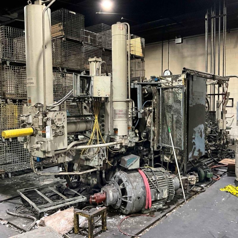 1992 PRINCE D920011 550 TON COLD CHAMBER DIE CAST MACHINE