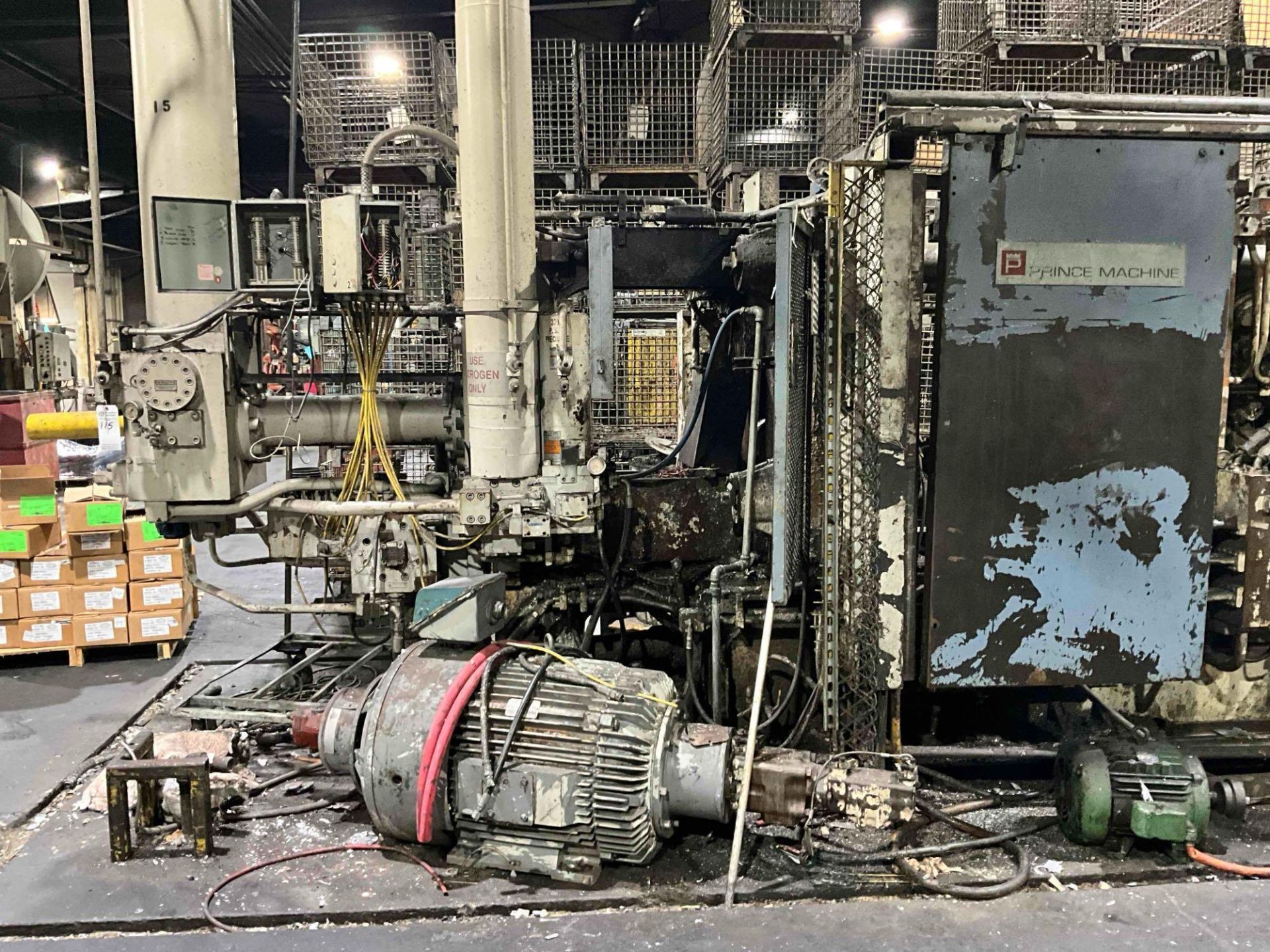 1992 PRINCE D920011 550 TON COLD CHAMBER DIE CAST MACHINE - Image 4
