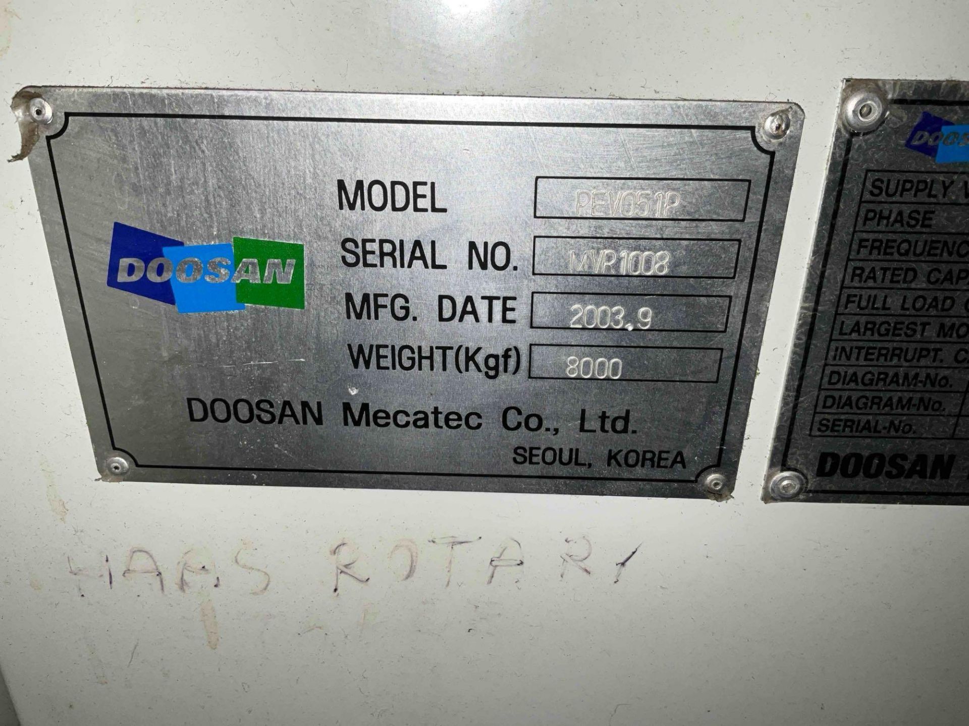 2003 DOOSAN REVO 51P MODEL: PEV051P - Image 19