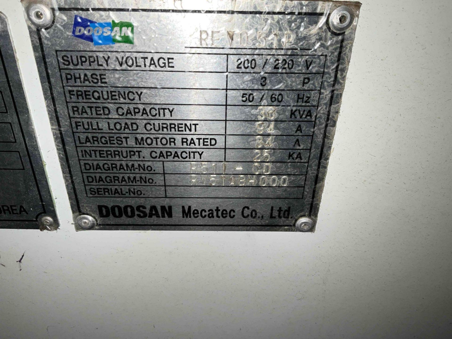 2003 DOOSAN REVO 51P MODEL: PEV051P - Image 20