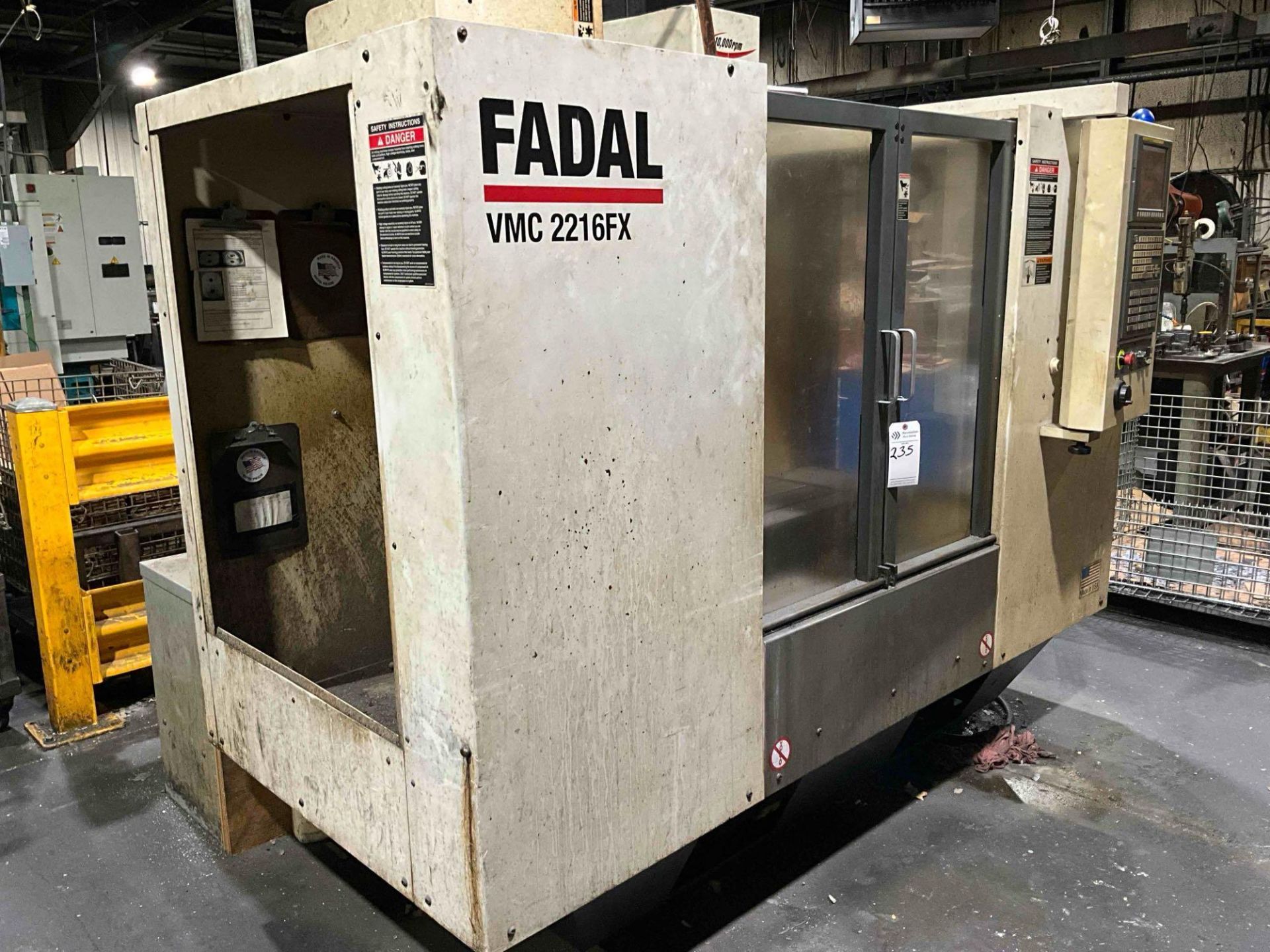 2007 FADAL MODEL VMC2216FX - Image 4