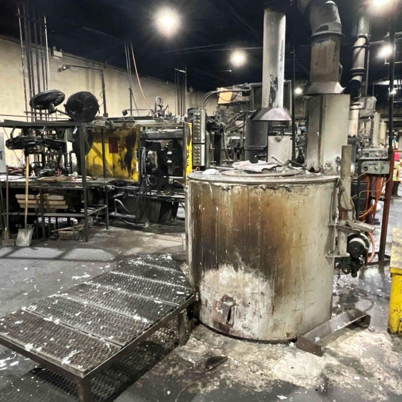 1970 400 TON LESTER COLD CHAMBER DIE CAST MACHINE