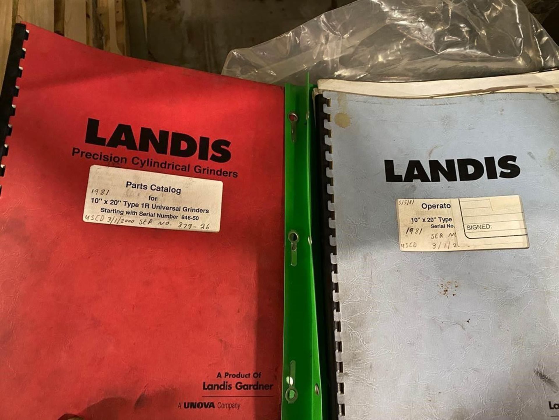 LANDIS 10" X 20" TYPE 1R UNIVERSAL CYLINDRICAL GRINDER - Image 3