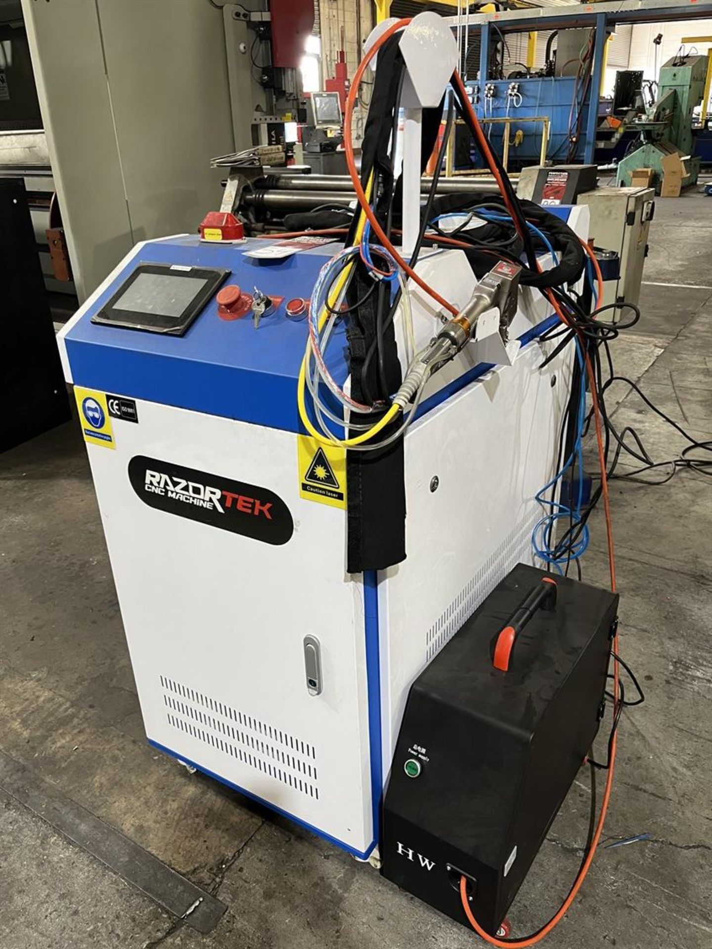 2023 RAZORTEK RZ2000H Mini Water-Cooled Fiber Laser, s/n RZWNH20230420