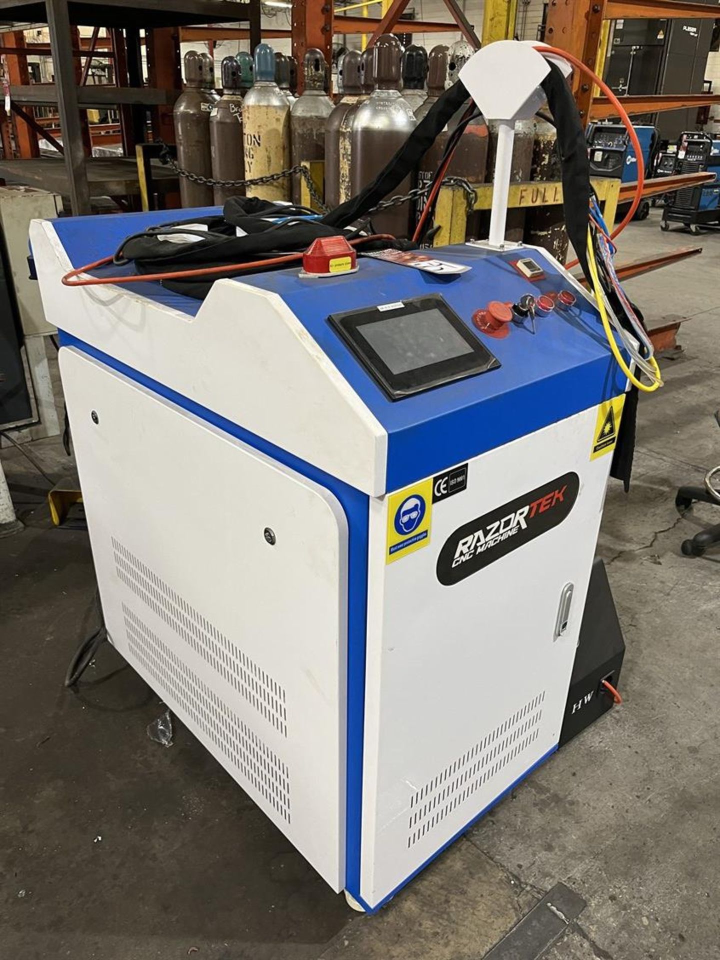 2023 RAZORTEK RZ2000H Mini Water-Cooled Fiber Laser, s/n RZWNH20230420 - Image 2