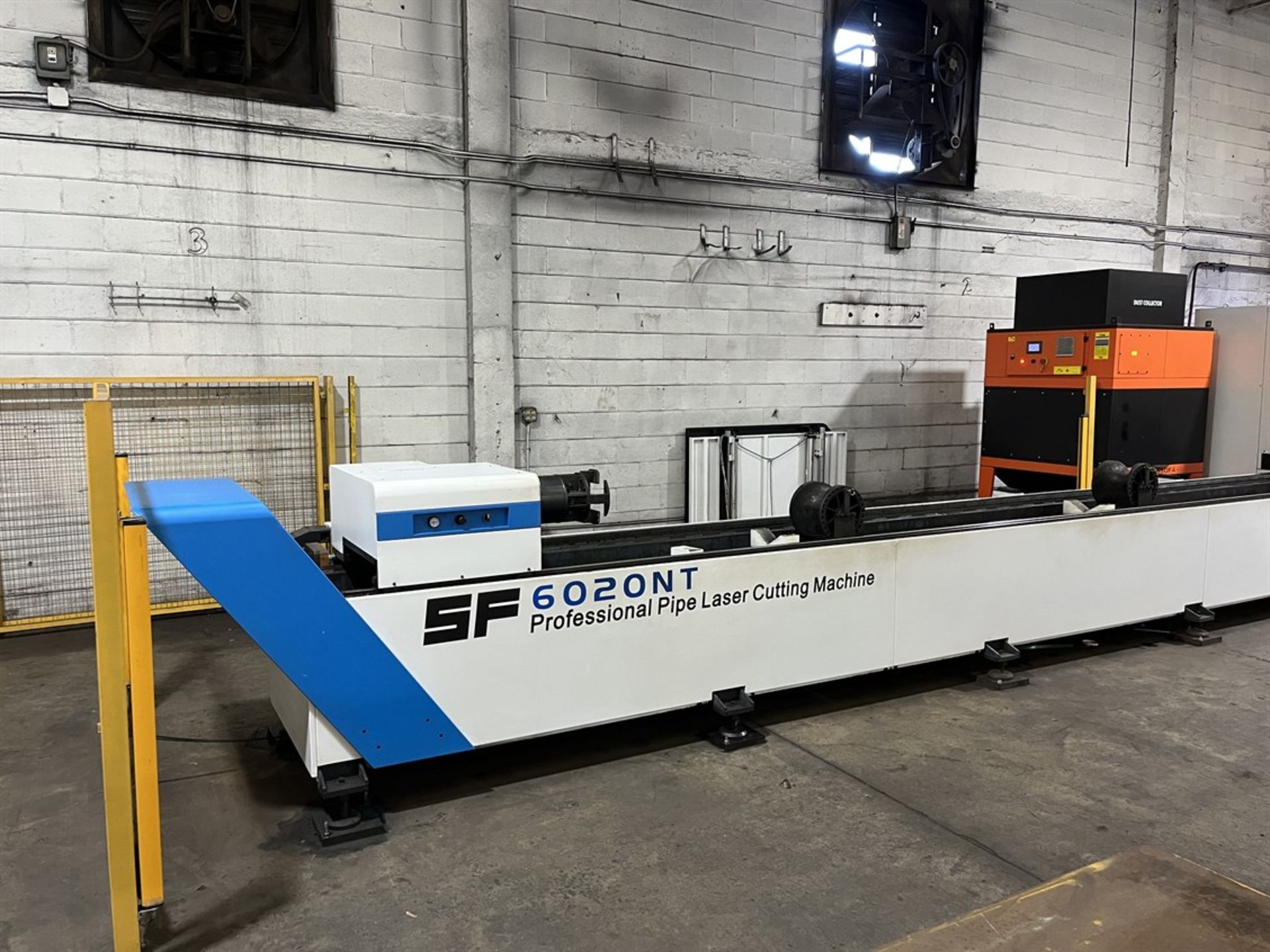 2022 SENFENG SF6020NT CNC 6kW Tube Fiber Laser, s/n 202204124, w/ CNC Control, RAYCUS RFL-C6000X 6KW - Image 2