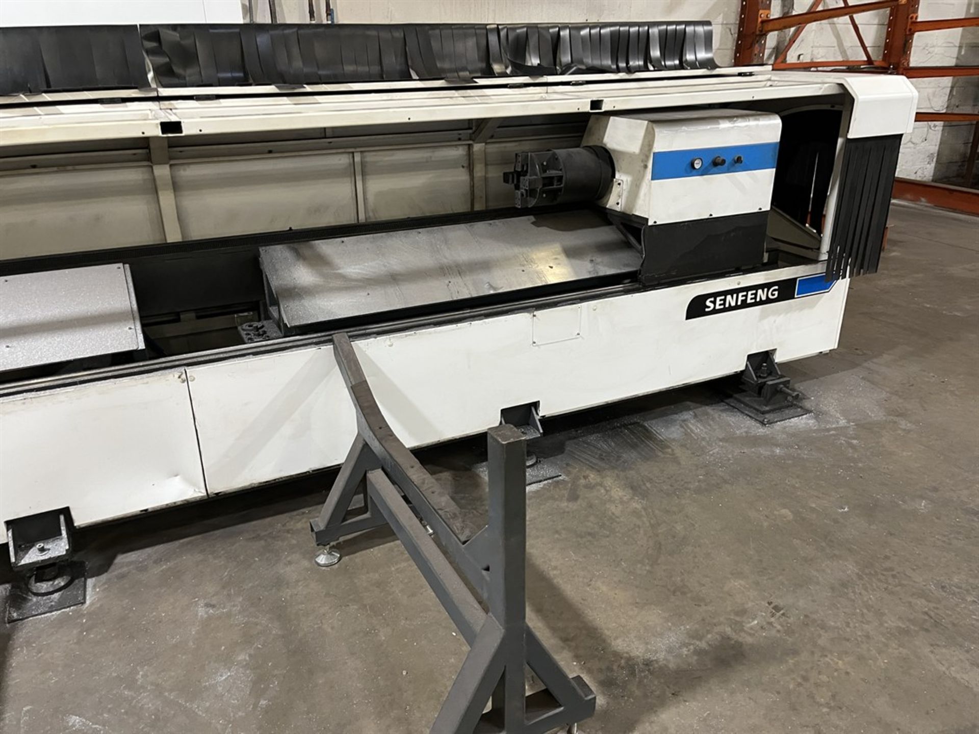 2022 SENFENG SF6020NT CNC 6kW Tube Fiber Laser, s/n 202204124, w/ CNC Control, RAYCUS RFL-C6000X 6KW - Image 5