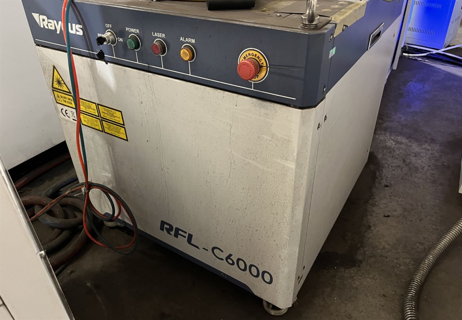 2022 SENFENG SF6020NT CNC 6kW Tube Fiber Laser, s/n 202204124, w/ CNC Control, RAYCUS RFL-C6000X 6KW - Image 17