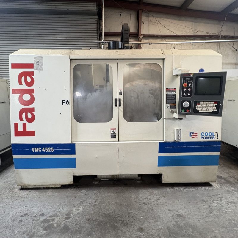2001 Fadal VMC 4525HT CNC Vertical Machining Center 10,000 RPM T24 Drill Chuck