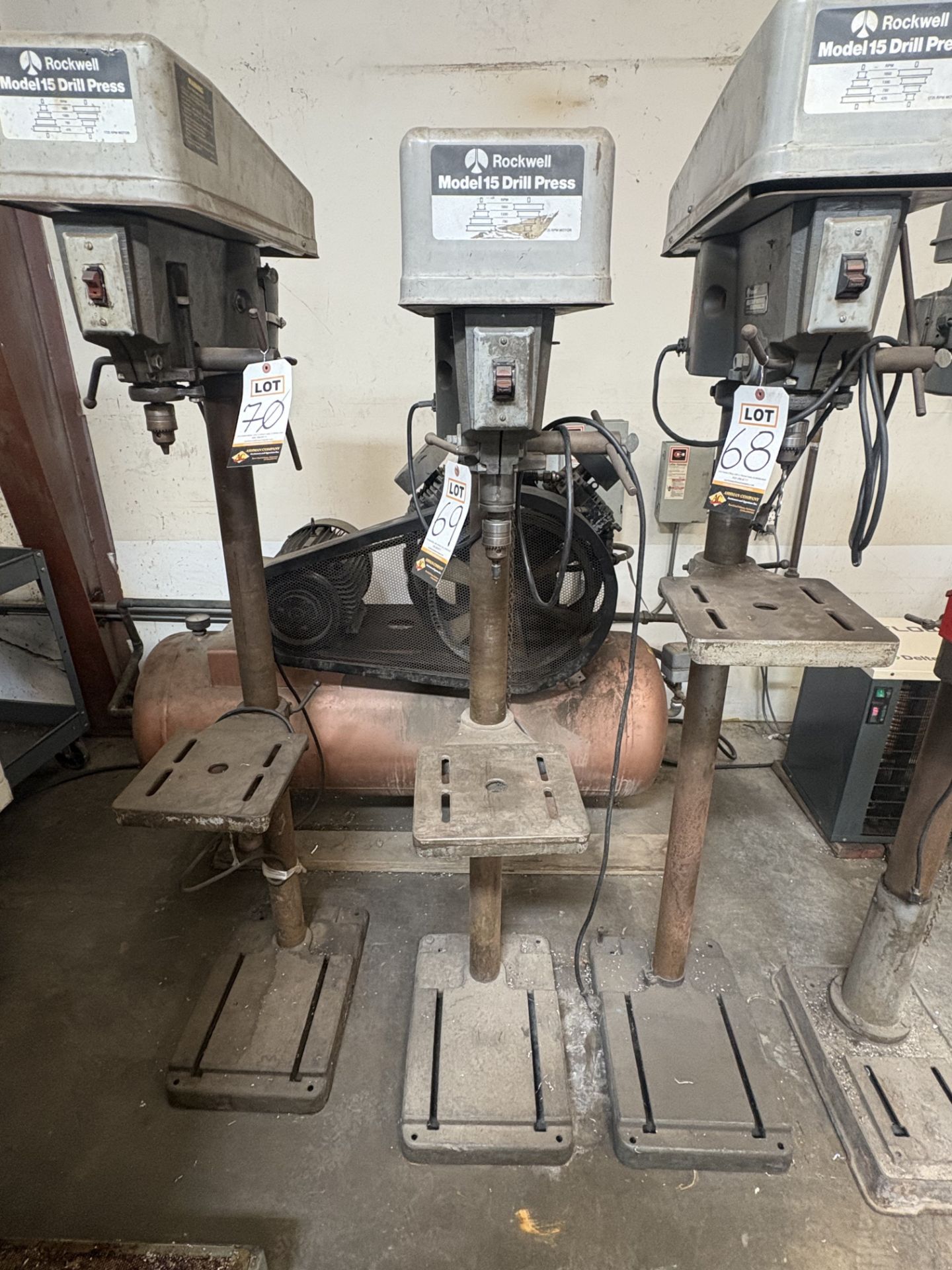 Rockwell Model 15 Drill Press