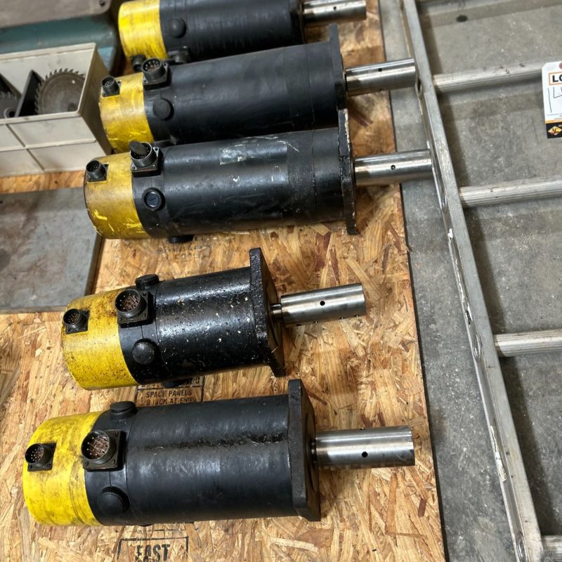 Servo-driven spindle units for CNC lathe/machine spindles