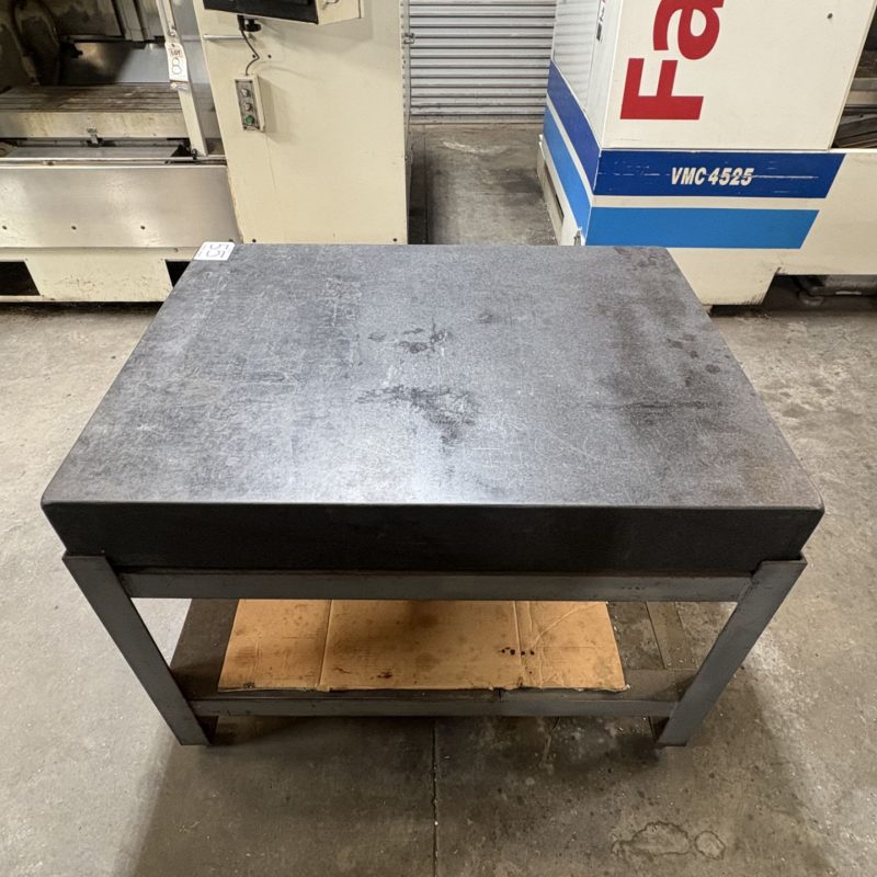 36” X 48” 6 1/2” Thick Surface Granite Plate