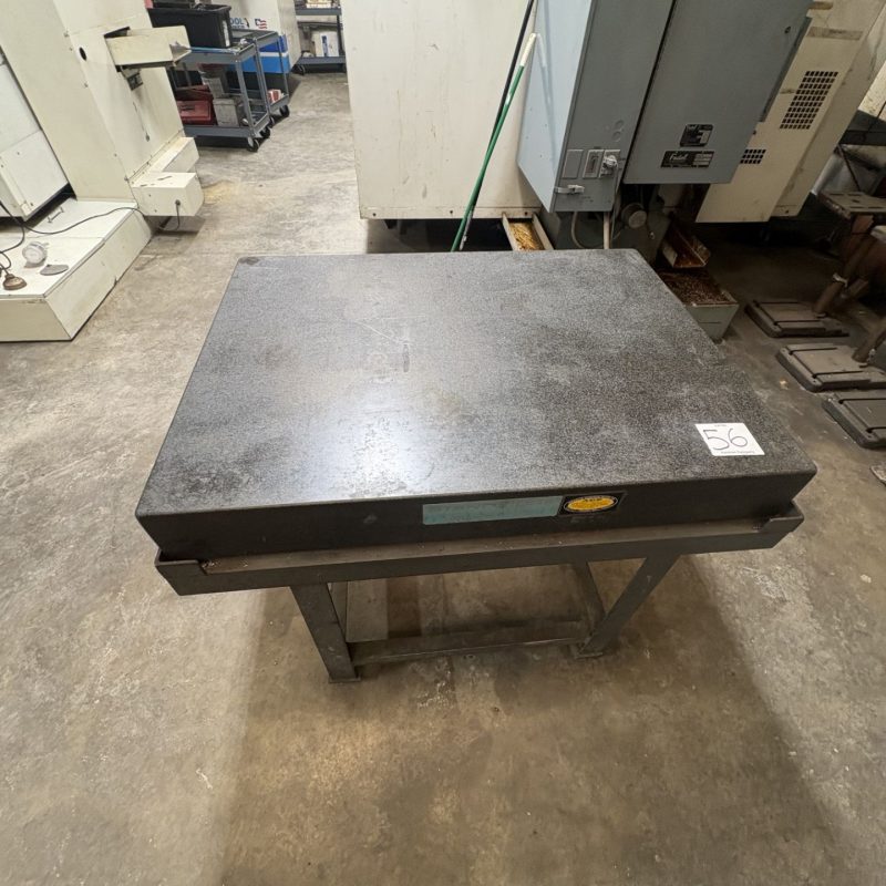 Standridge Surface Granite Plate 36” x 48” 6” Thick