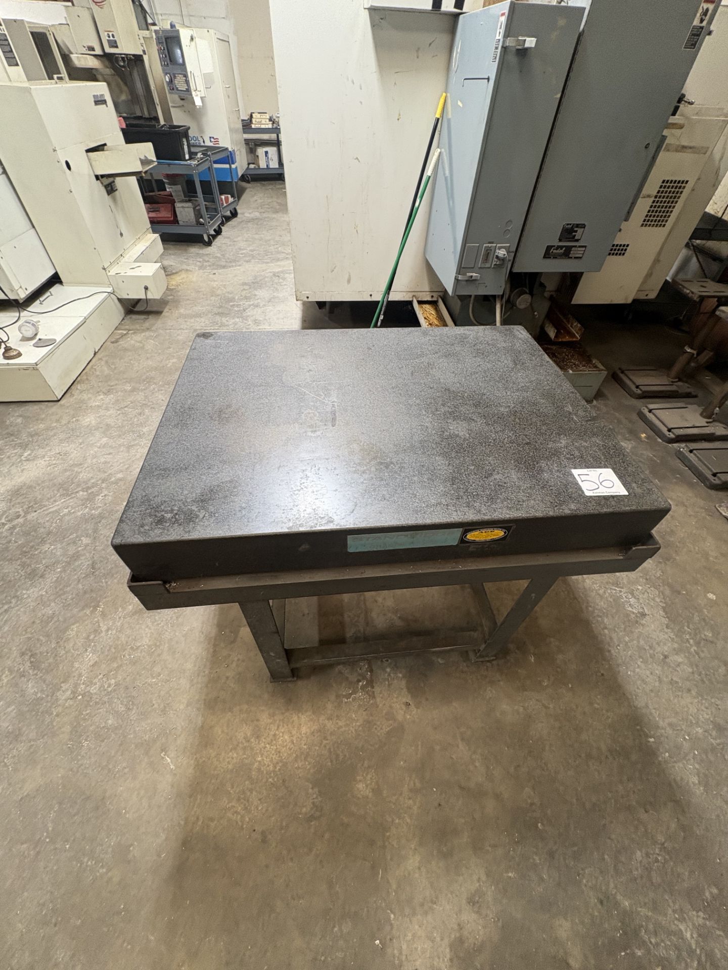 Standridge Surface Granite Plate 36” x 48” 6” Thick