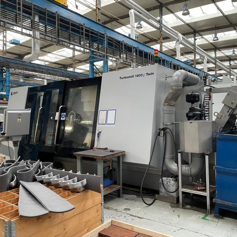 LIECHTI TURBOMILL 1400G TWIN  DOUBLE-SPINDLE 5-AXIS CNC MILLING MACHINE