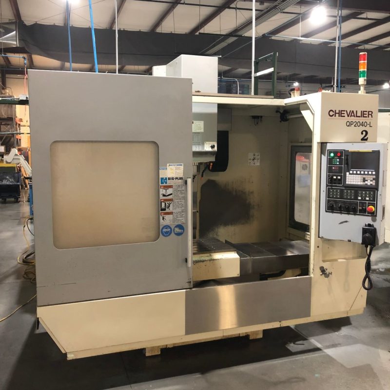CHEVALIER QP2040-L CNC VERTICAL MACHINING CENTER