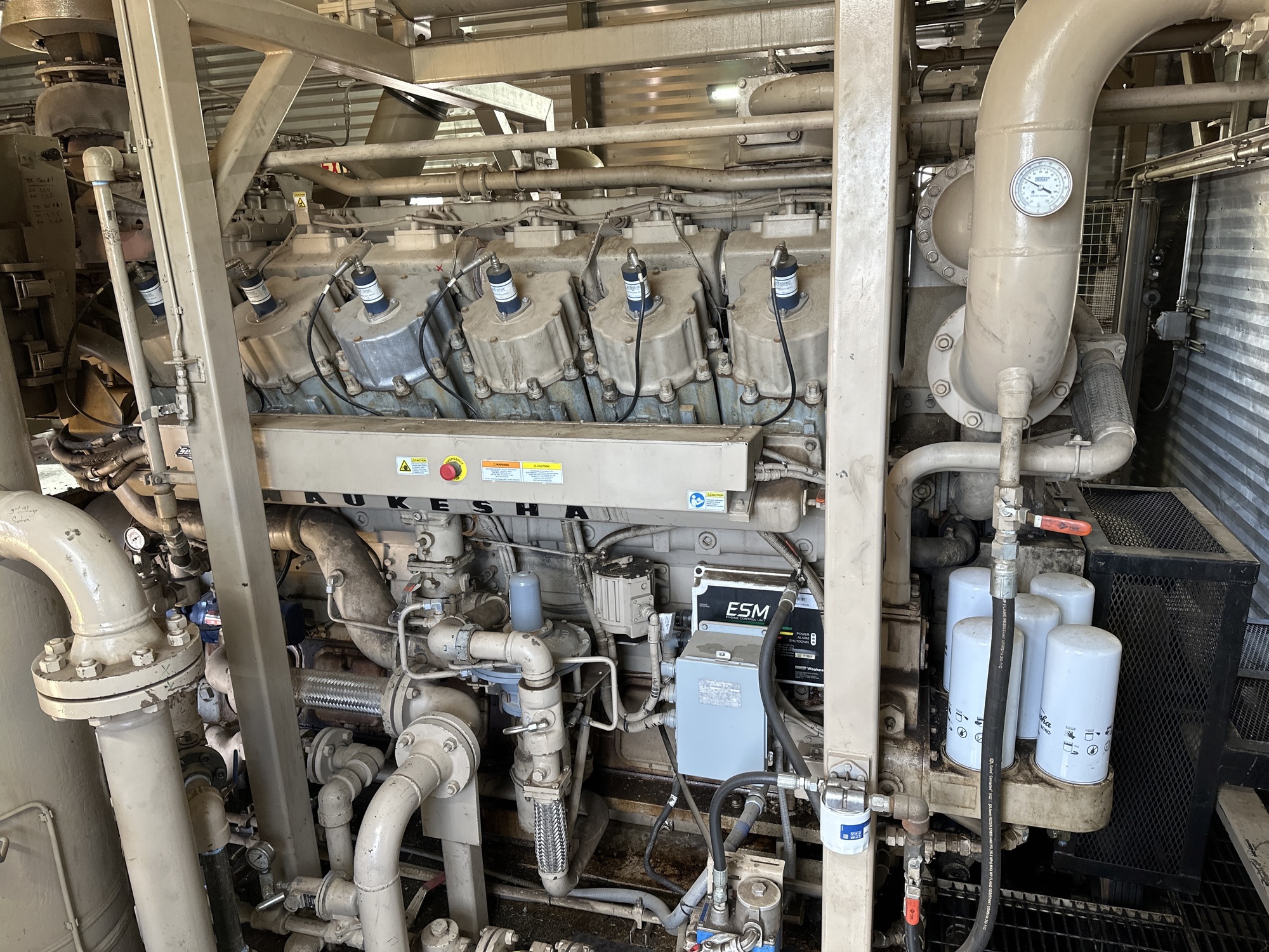 WAUKESHA L5794GSI INDUSTRIAL NATURAL GAS ENGINE
