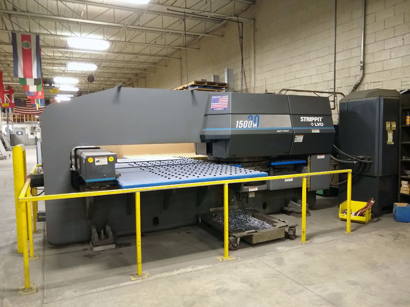 LVD STRIPPIT 1500H30 33-TON HYDRAULIC TURRET PUNCH PRESS - Image 6