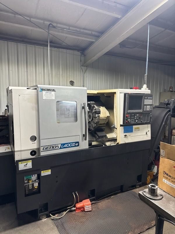 OKUMA L-400II-E CNC TURNING CENTER
