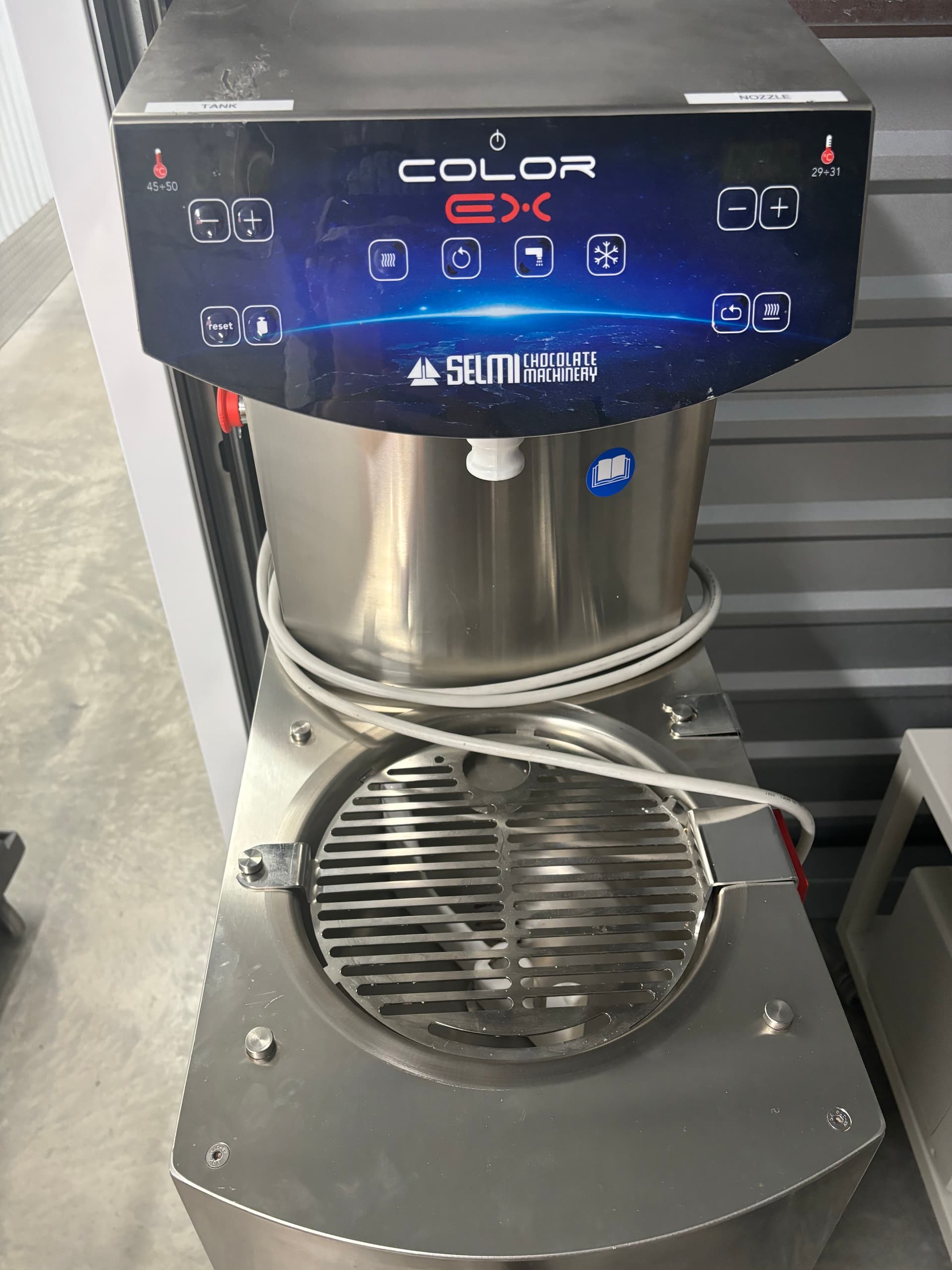 Selmi Color EX Professional Chocolate Tempering Machine - Image 5