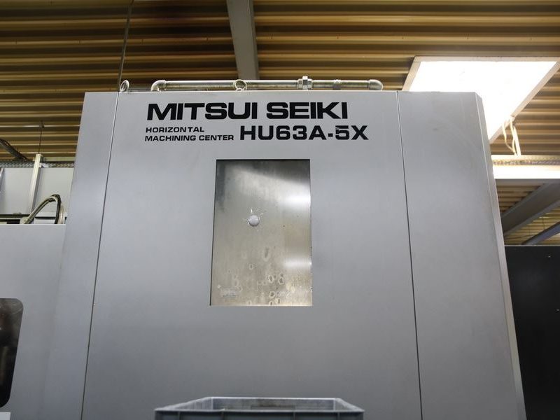 MITSUI SEIKI HU 63 A - 5X 5-AXIS CNC HORIZONTAL MACHINING CENTER