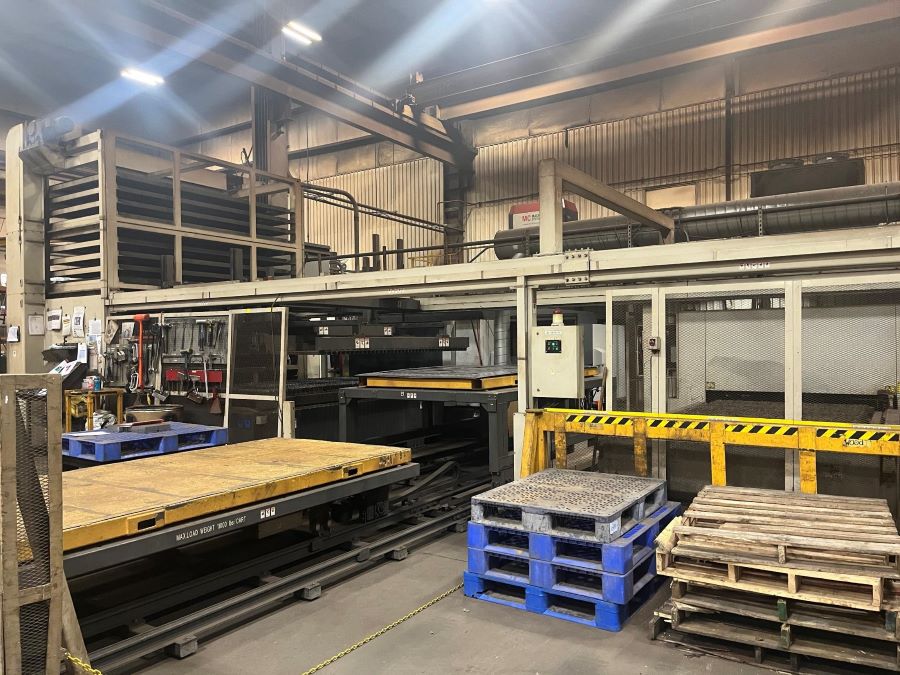 MITSUBISHI ML-3015eX-F80 8000-WATT CNC FIBER LASER CUTTING SYSTEM - Image 8