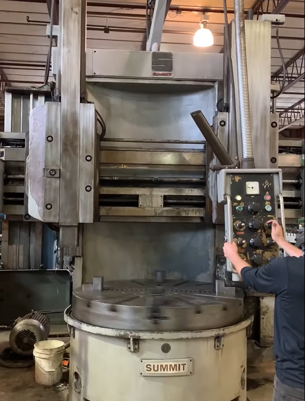 60" SUMMIT VERTICAL BORING MILL (VTL)