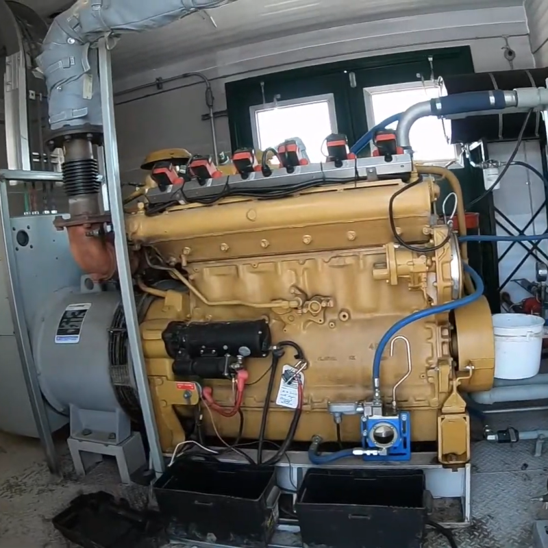 CATERPILLAR CAT G3306TA  NATURAL GAS GENERATOR SET