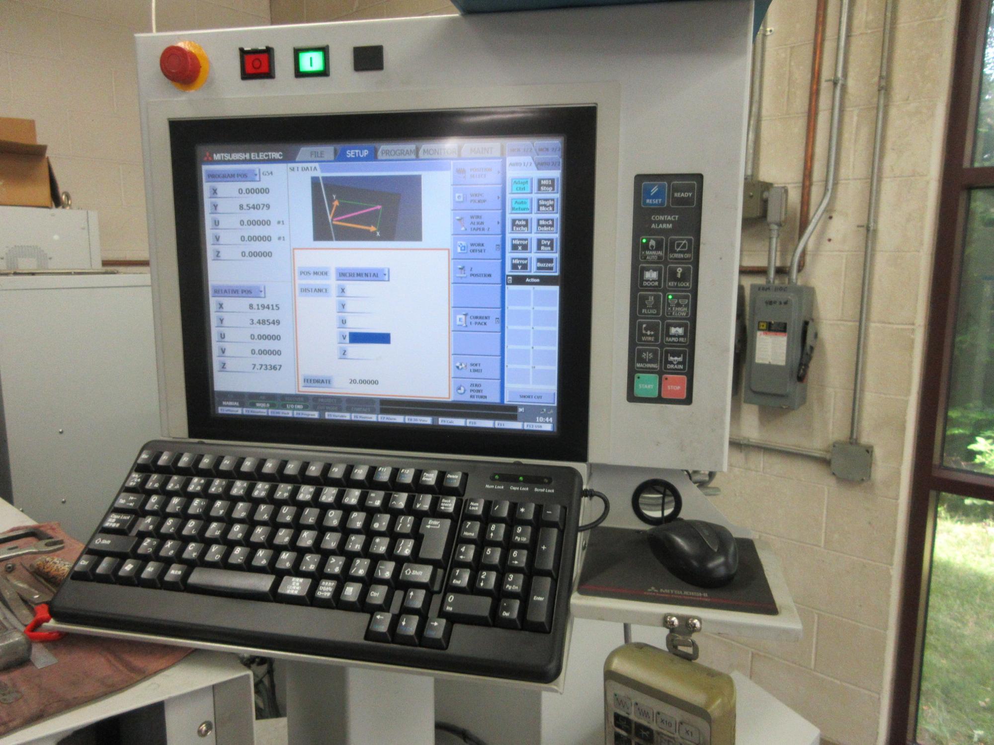 MITSUBISHI MV2400S CNC WIRE EDM (ELECTRICAL DISCHARGE MACHINE) - Image 12